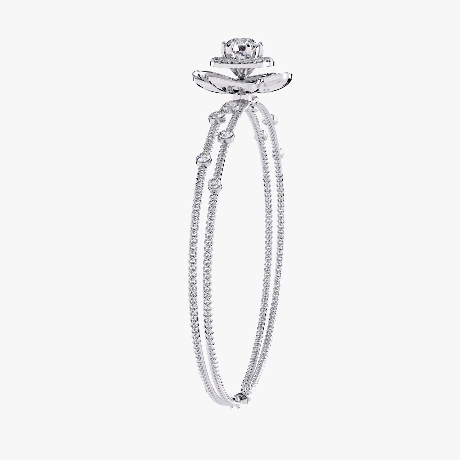 Solitairekart 0.95ct Lab Grown Diamond Bracelet